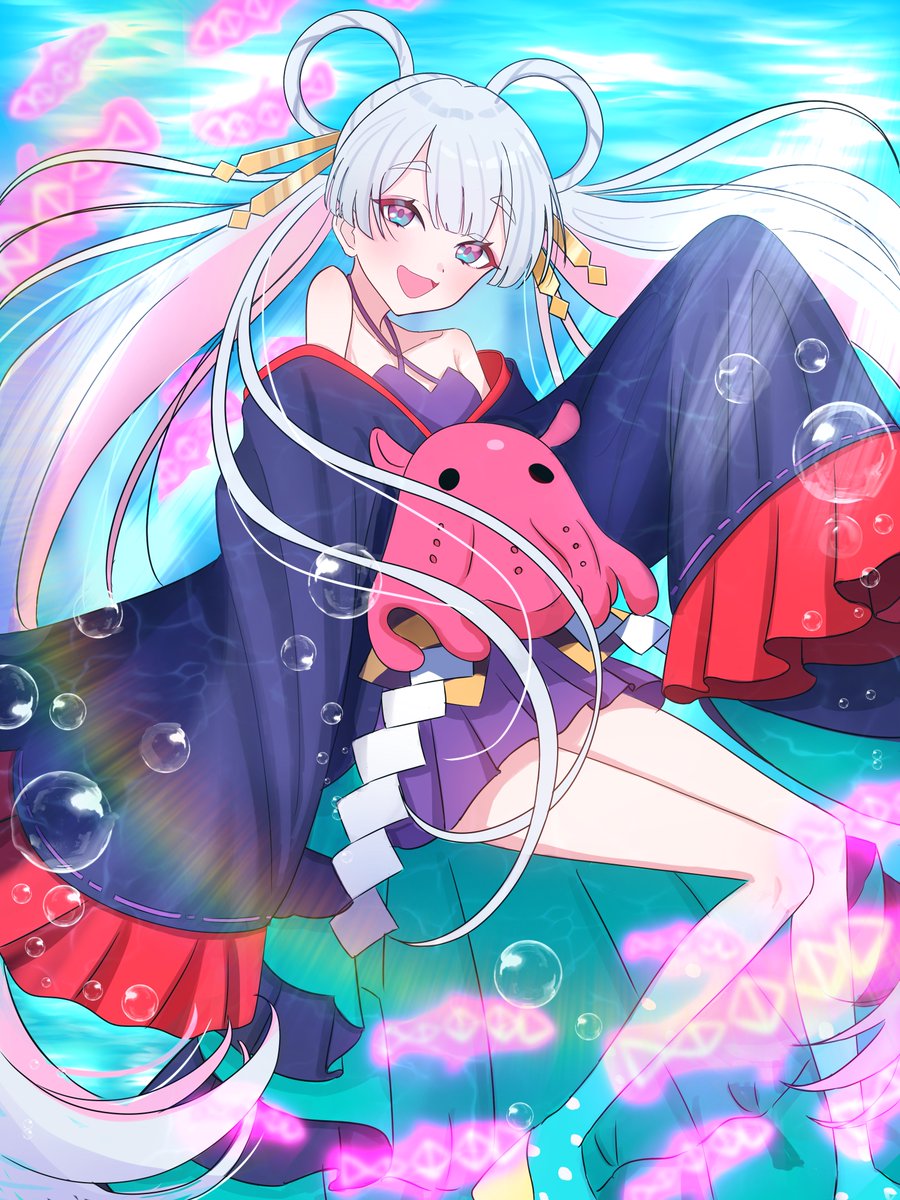 月見ヤチヨさんを描きました。
星降る海いいよね…………。
#超かぐや姫