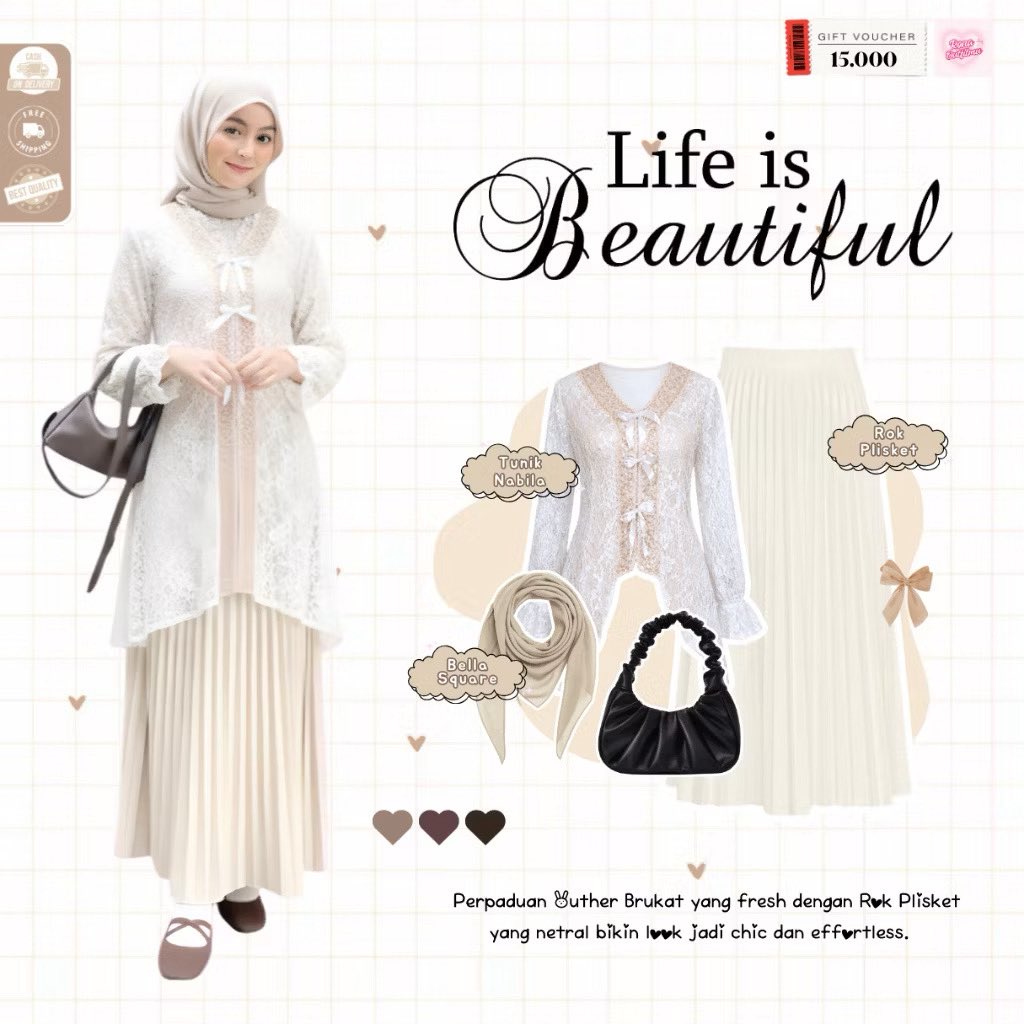 chielahk's tweet photo. Pretty ONE SET HIJAB FRIENDLY for LEBARAN or any Occasion 

- a thread https://t.co/cM9jQ787ww
