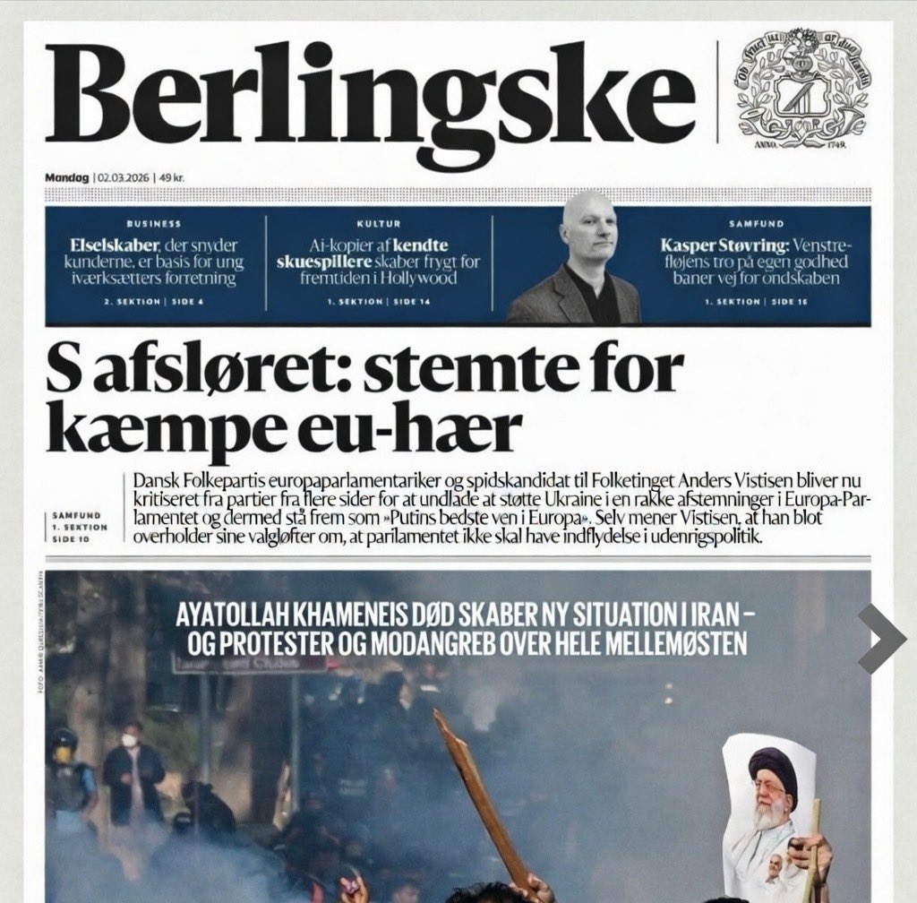 Anders Vistisen - Dansk Folkeparti tweet media