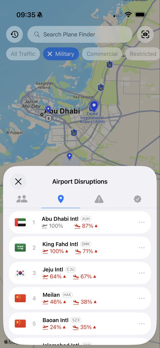 Plane Finder tweet media