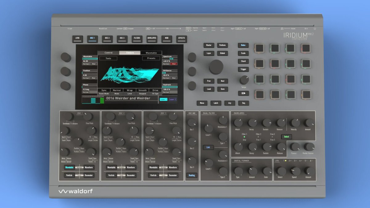 雑談通信： ハードウェアのお話です。Waldorf MusicがElektronauts 