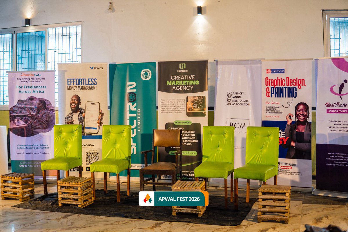 SpectronL's tweet photo. Successful &amp; Great Experience Being Part Of The APWAL Fest 2026 Which Took Place In Buea 

Representing Our Parent Brand Spectron Limited LLC &amp; Showcasing Some Our Subsidiaries Like Web Spectron, Handyman Do It &amp; Kenta Beauty Clinic. 

Great Networking Experience 
#cameroon https://t.co/3wetu1syki