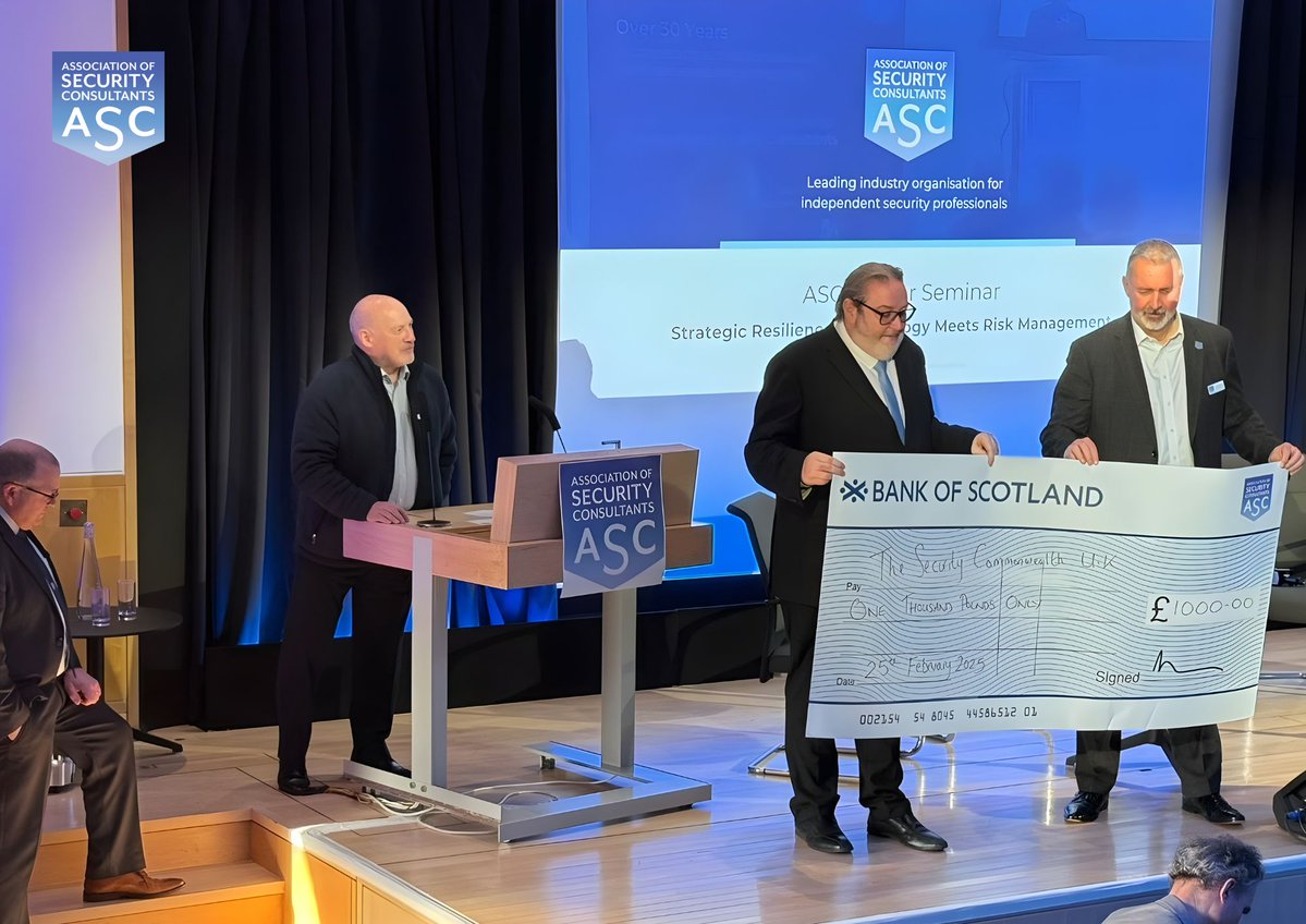 Association of Security Consultants (ASC) tweet media