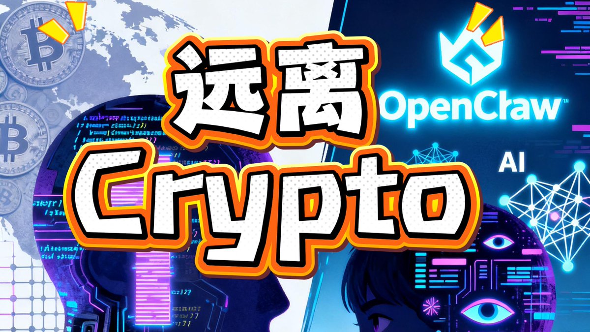 ChainDeepExp's tweet photo. https://t.co/b8L1x36j7C
当Openclaw创始人劝年轻人远离Crypto

这不只是对金融虚无主义的厌恶，更是正在发生的人才、资本与注意力迁徙。
#bitcoin #btc #crypto #cryptocurrency #ethereum #eth #trading #web3 #openclaw https://t.co/SN8rOXg7Mp