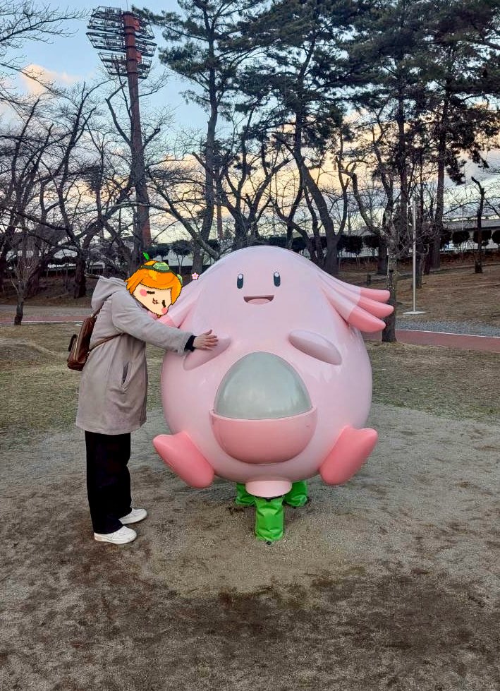 福島旅行でラッキー公園による計画立ててくれたマジラヴフレンズに感謝