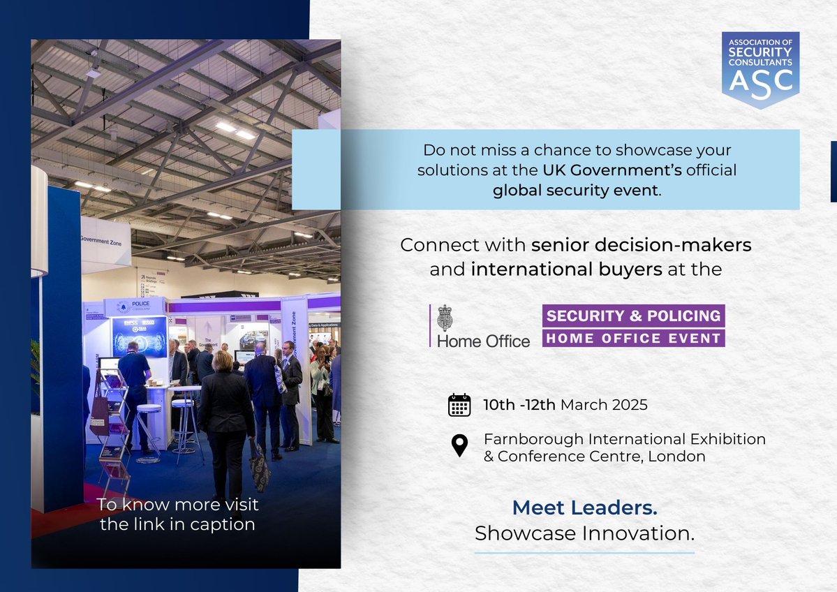 Association of Security Consultants (ASC) tweet media