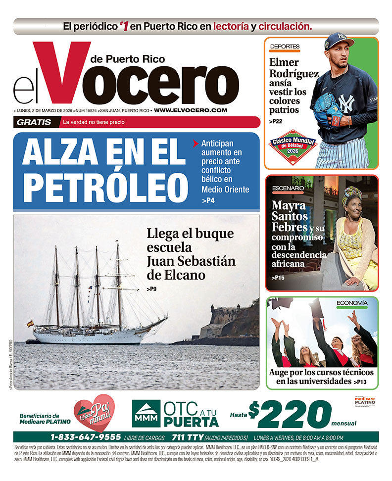 ¡Buenos días! 📰☕ Esta es nuestra portada de hoy, lunes, 2 de marzo de 2026 | Suscríbete gratis: ow.ly/FLt650So5cA