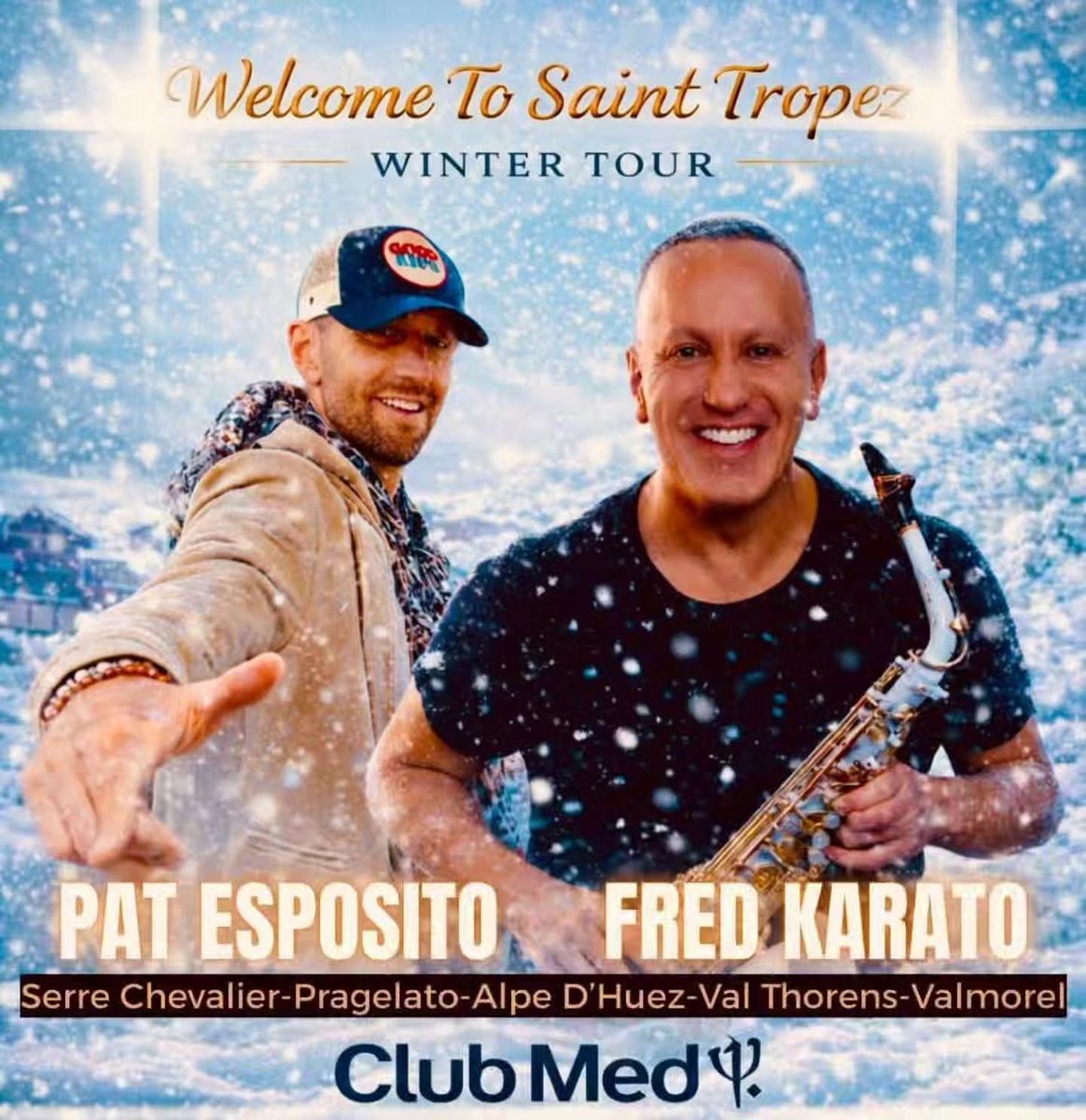 Ici c'est Serre chevalier et c'est la tournée welcome to st Tropez winter tour avec un grand soleil...avec dj Patrice Esposito 

#djset #tournée #saxophone #retourski #clubbing ClubMed
