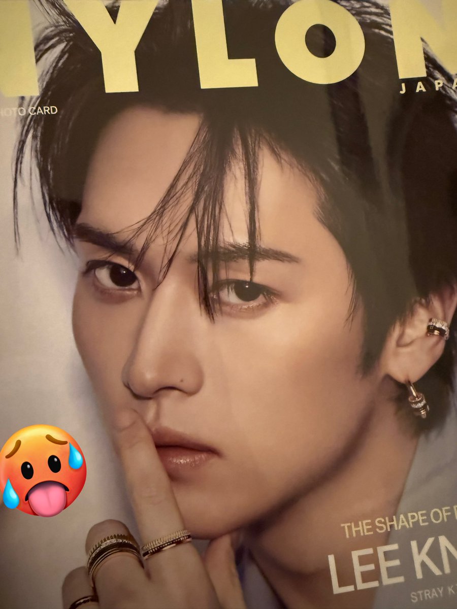 Stray KidsリノのNYLON JAPAN 4月号、人気爆発で限定ポストカード決定