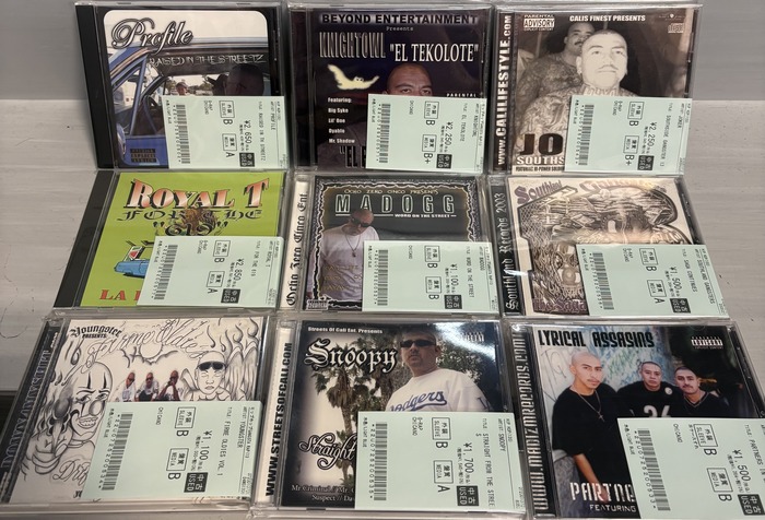 3/2(月)CHICANO GANGSTA RAP CD入荷情報♤ ⇒オンライン出品開始しました🤡