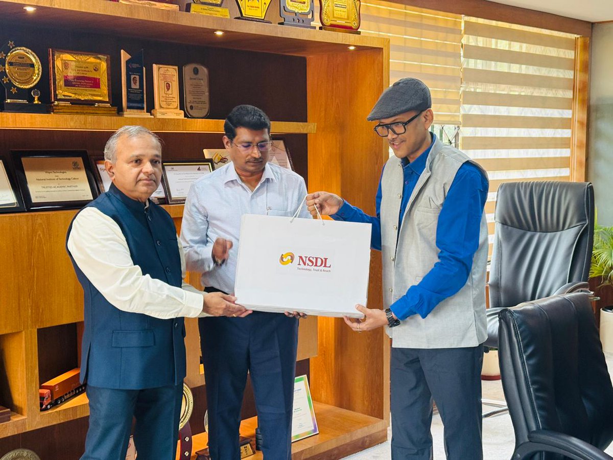 NSDL - National Securities Depository Limited tweet media