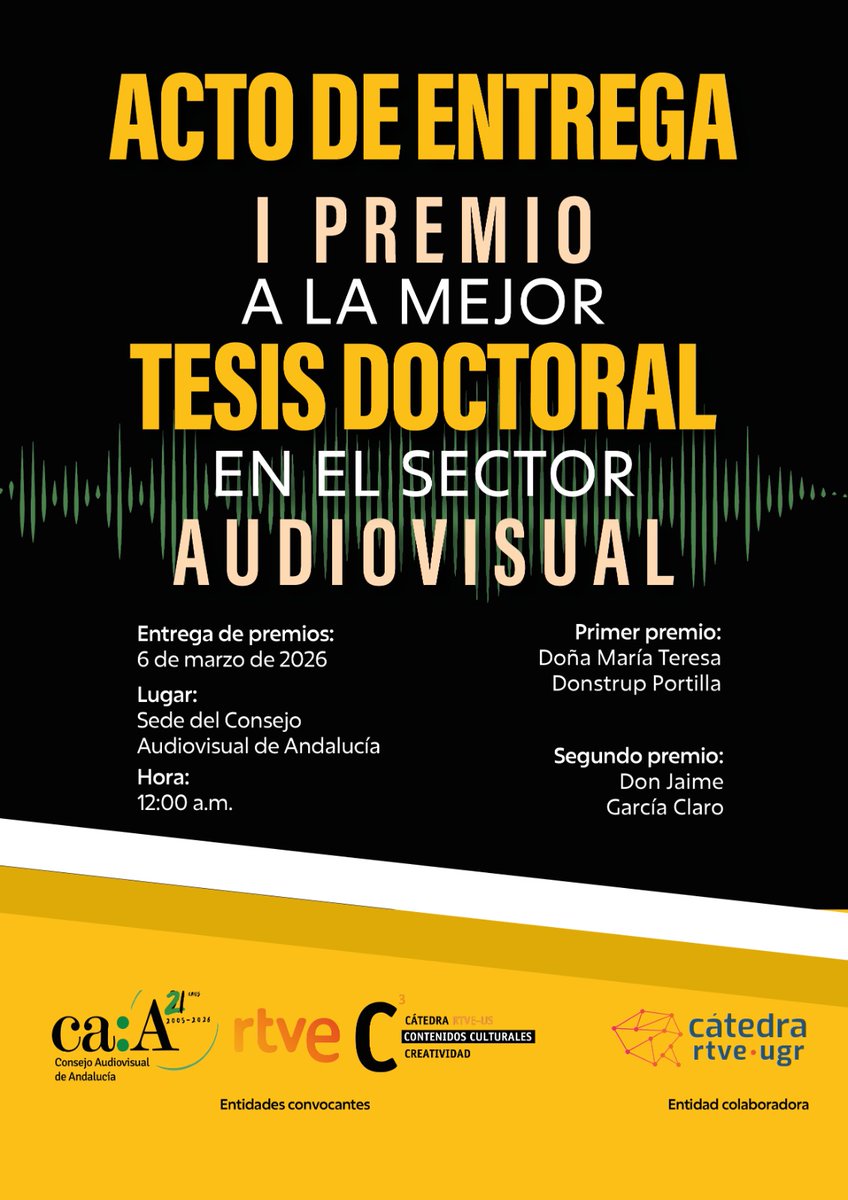 Consejo Audiovisual de Andalucía tweet media