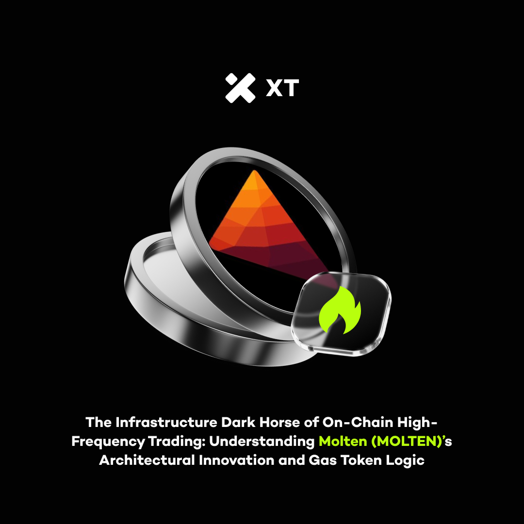 XTexchange's tweet photo. ⚡ On-chain HFT is evolving — welcome to the era of specialized execution layers. @MoltenL3

🔥 Molten is built for traders:
💸 Low fees
🧠 OEV-aware ordering
⚙️ Optimized execution efficiency

Its value thesis? 📊 Real trading demand — not just narrative. As on-chain markets mature, infrastructure that improves execution quality could become the true alpha layer.

Read more 👇
🔗 https://t.co/tuWt6zKSYO

#Molten #OnChainTrading