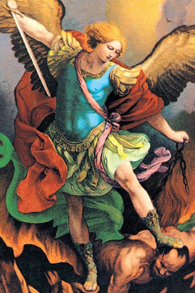 SkyVirginSon's tweet photo. San Miguel Arcángel, defiéndenos y protege nuestros hogares del mal. https://t.co/QkodXpjmD4