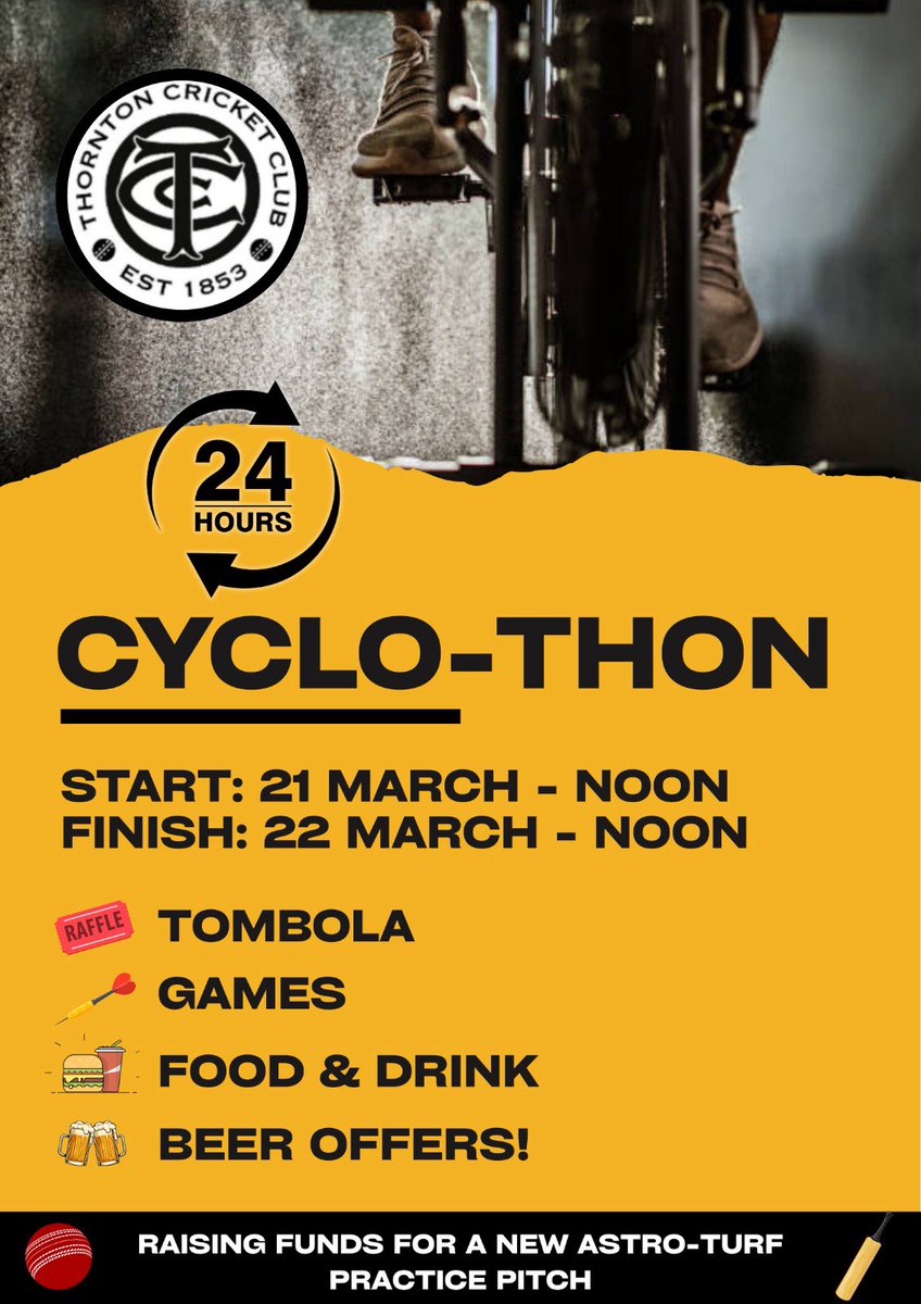 Thornton CC tweet media