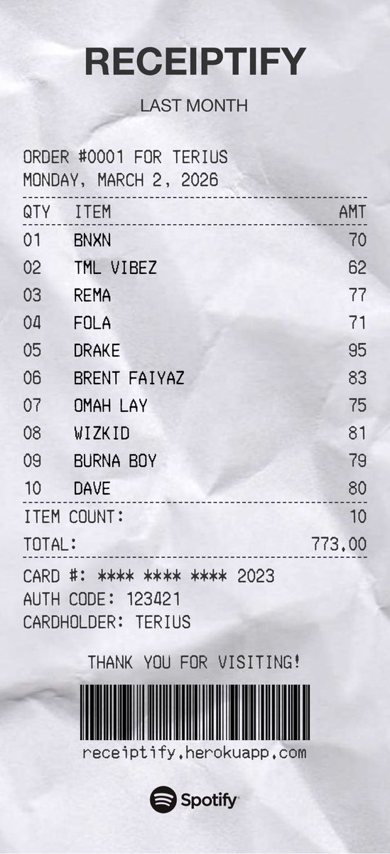 I don’t like how this is incorrect, This are songs I just listened to last night.