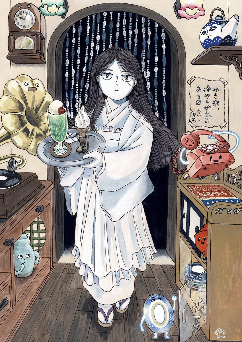冷やし喫茶へようこそ

#イラスト #illustration #妖怪