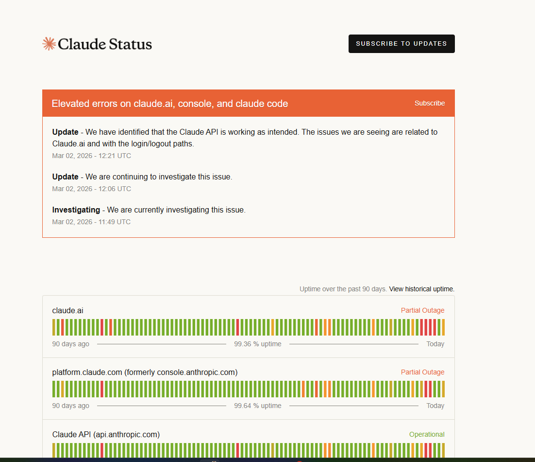 Segundou como?
Claude Fora do ar.

Quem fez fez
#bolhadev #bolhasec