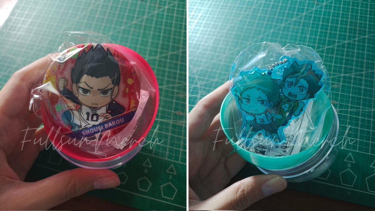 FullsunMerch's tweet photo. wts gachapon/onemutan 
> pin badge (barou) bluelock 
> haikyuu akrilik keychain (yaku &amp; nishinoya)

💸 Rp 60.000/each
📌 barang masih baru, bisa oren, save packing, dom pengiriman lampung

dm klo minat!
#warunganime #warunghaikyuu #warunghq #warungbluelock #Haikyuu https://t.co/eCu97iZktn