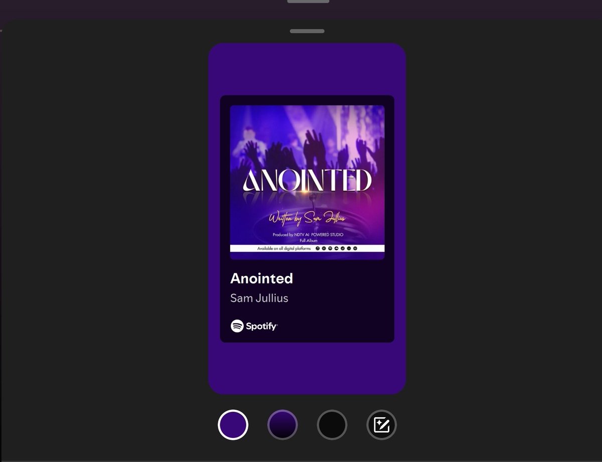 SAMJULLIUS's tweet photo. NOW OUT: ANOINTED FULL ALBUM
https://t.co/S9lvUJiuBj https://t.co/JtL429Pwyo