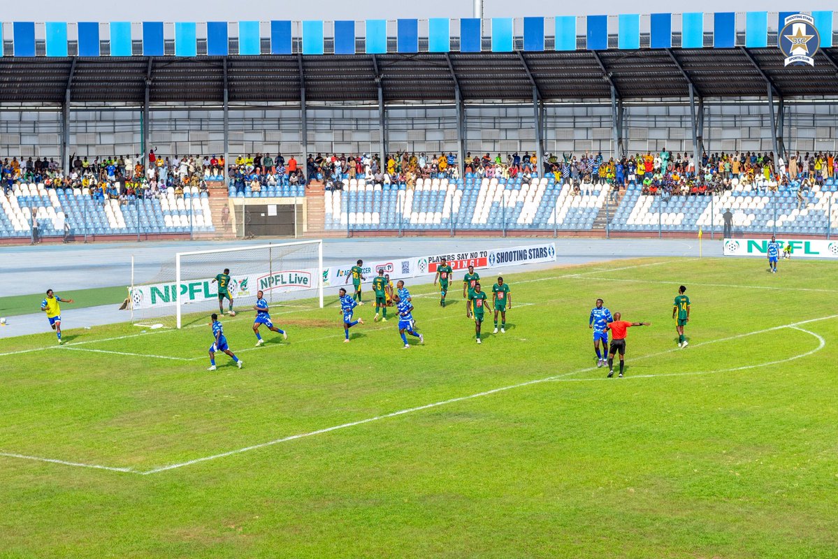 Sodiq Ibrahim scored his 6th goal of the season in our 2–1 victory over Kano Pillars ⚽💙

#3SC | #UpShooting | #NPFL26 | #SHOKAN