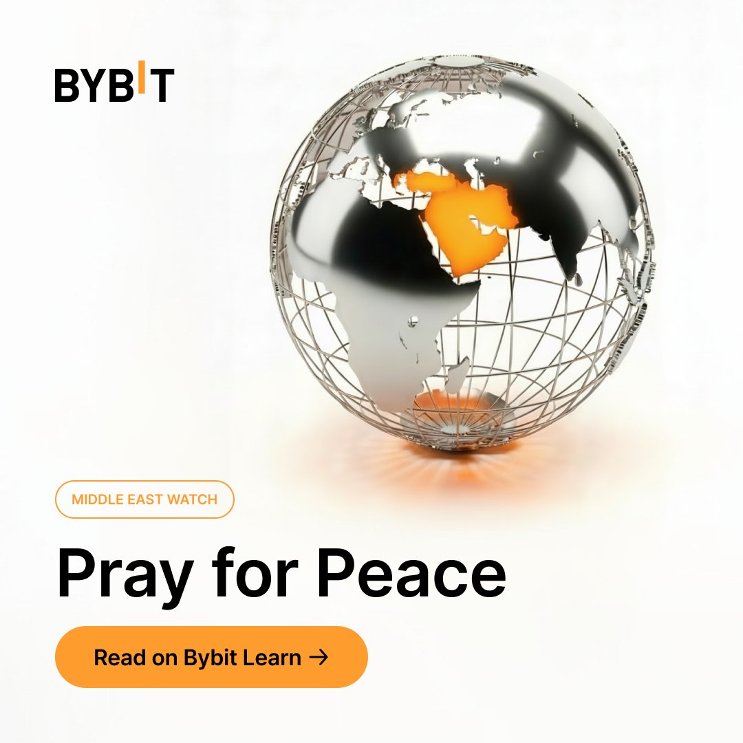 Bybit_Official's tweet photo. A tense start to the week! 👀

Geopolitical tensions are setting a risk-off tone to start the week, but crypto is holding for now.

Stay alert and explore the full breakdown 👇