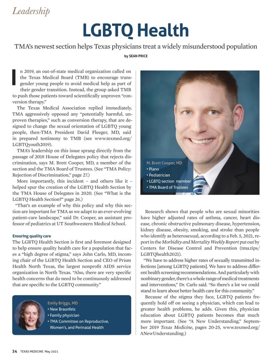 This perverted poster child of Texas medicine is no longer practicing thanks to <a href="/KenPaxtonTX/">Attorney General Ken Paxton</a>.

The largest medical association in the country promoted Dr Brett Cooper while TMB turned a blind eye.

Only Ken Paxton stepped in to stop this creep from harming children.