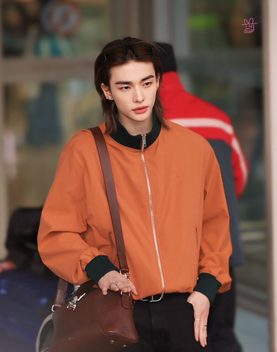 rainbow1115's tweet photo. 260302 ICN
#Straykids #Hyunjin https://t.co/v5NnorNHr7