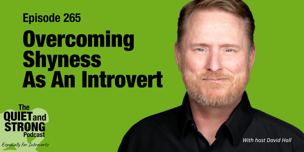 quietandstrong's tweet image. Tired of being misunderstood as “too quiet” or struggling with #shyness in social situations? In ep265  I unpack the common confusion between #introversion and shyness—and give you practical strategies to build #confidence as an #introvert. QuietandStrong.com/265 #introverts