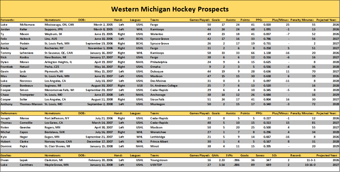 WMU Hockey Future tweet media