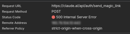 AlexanderGarber's tweet photo. Claude login is broken:
"There was an error sending you a login link. If the problem persists contact support for assistance."

To get support you need to log in to Claude.
AI has evolved to the level of a Monty Python sketch. https://t.co/fYct680rJg