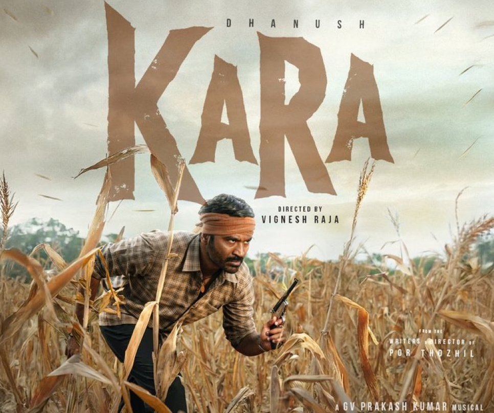 CinemaXverse's tweet photo. #Dhanush's — #Kara - A BIG UPDATE TODAY AT 7.00PM 🔥

@dhanushkraja https://t.co/MrVTQHOWjn