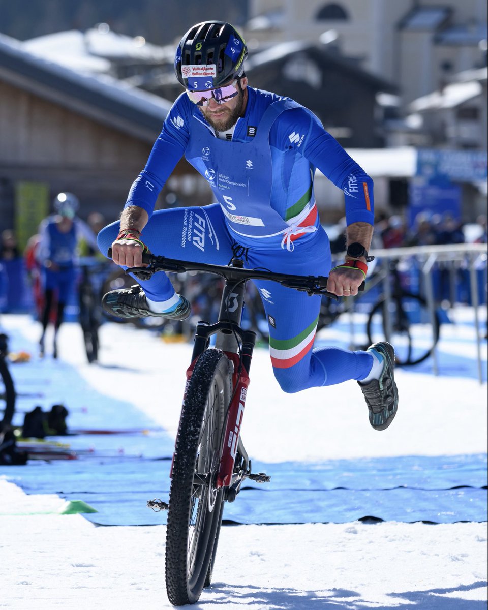 worldtriathlon's tweet image. Go hard or go home they say…

Maximum effort was given 💥

#WinterChamps #Multisport