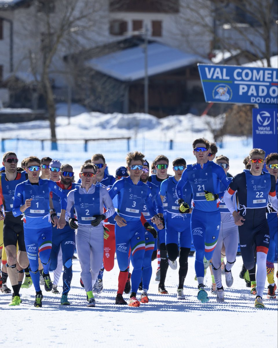 worldtriathlon's tweet image. Go hard or go home they say…

Maximum effort was given 💥

#WinterChamps #Multisport