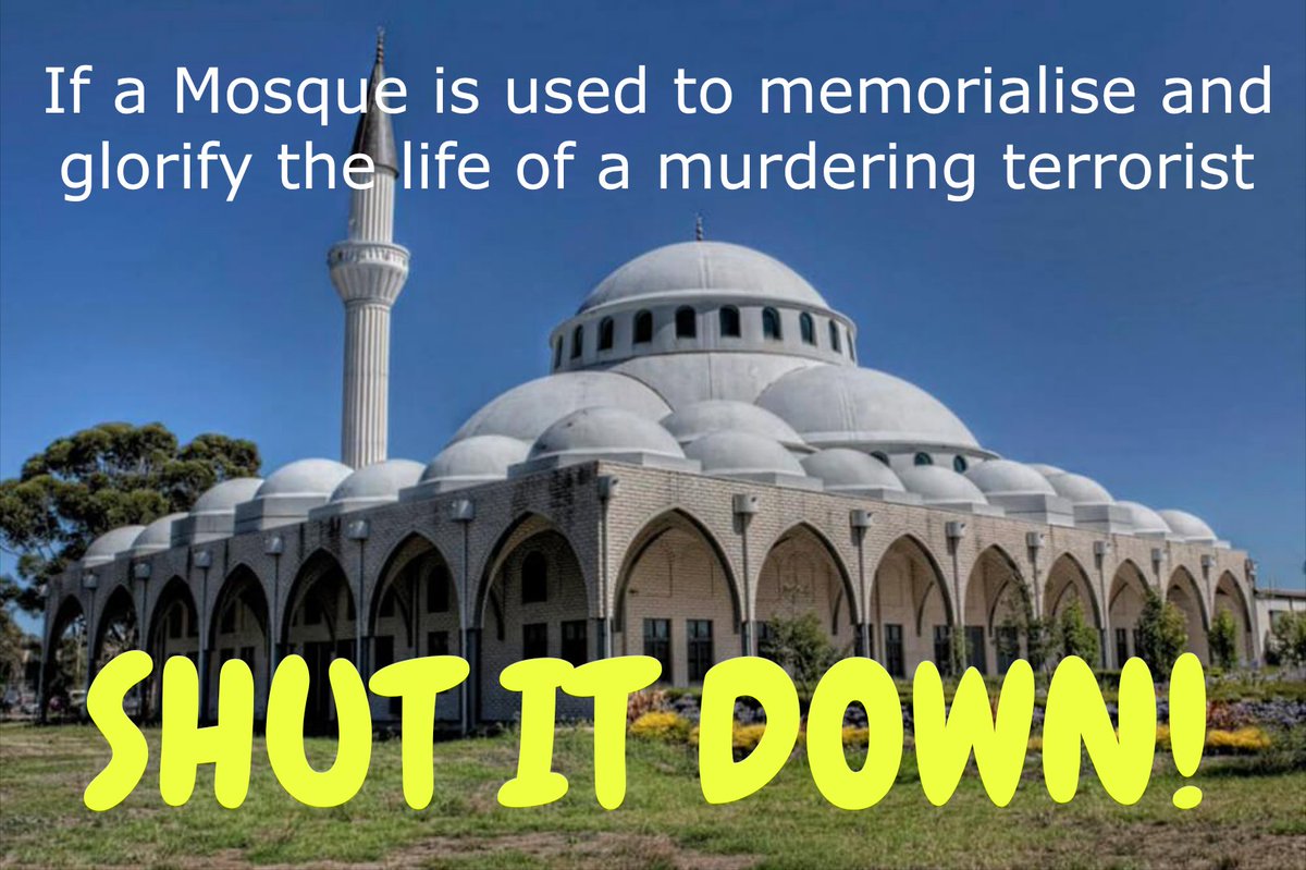 The Ayatollah was in charge of the Iranian Republican Guard. 
The IRG is a proscribed terrorist organisation in Australia.
By holdimg these events, they are breaking the law under the terrorism act. 
The authorities must act.