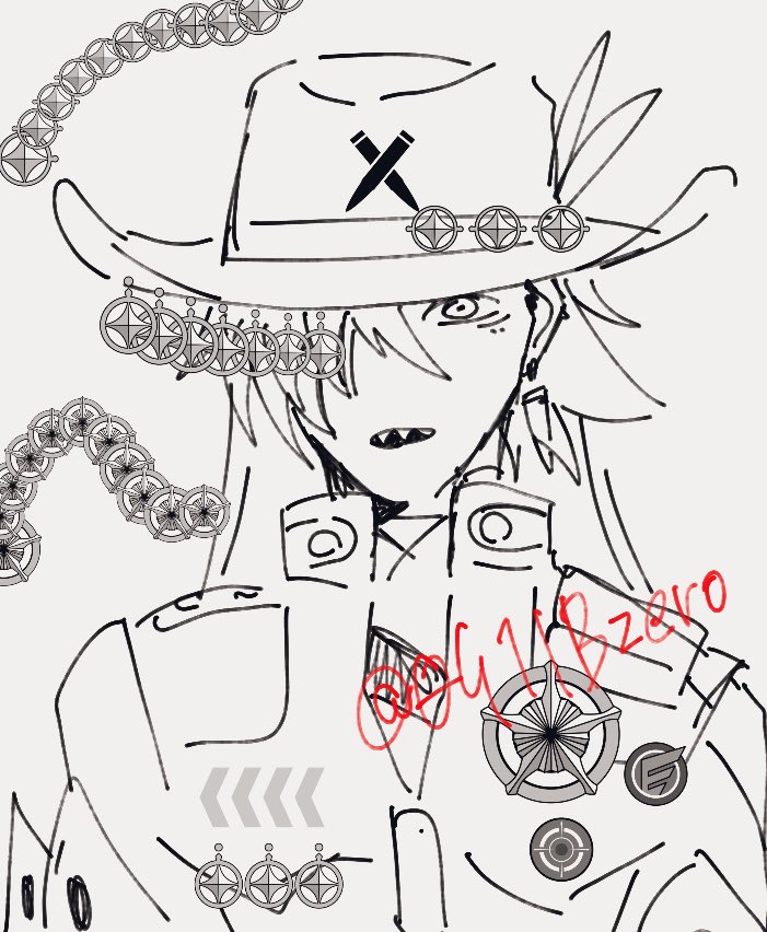 ぐぇって思う所を解消する為にブ専用ペン作った🙃 ある程度の向きは