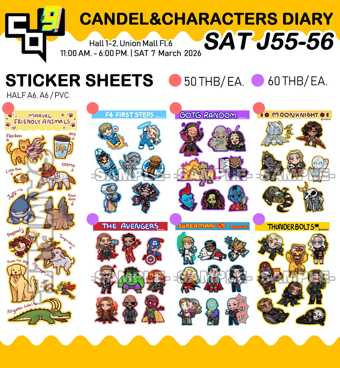 C a n d e l #CQ9 SAT J55-J56 tweet media