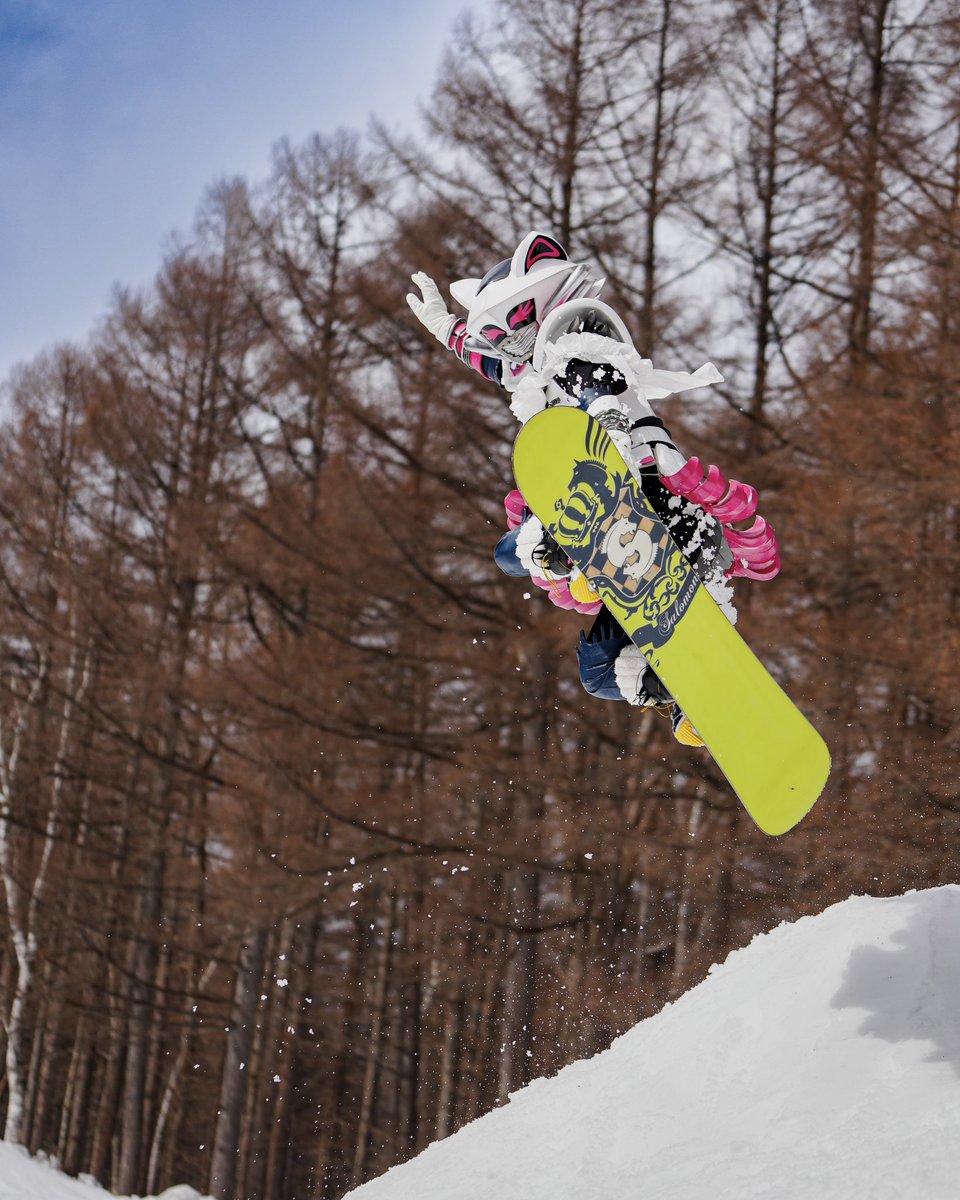 🐈cosplay🎀

スノーパークを疾走するイターシャ🐈✨

📹おいちさん<a href="/oichi_potore/">おいち📸</a> 
追い撮りありがとうございました！

#アルペンブリック冬のコス祭り