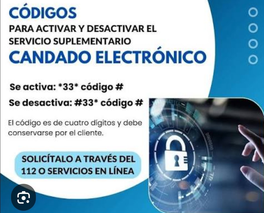 NancyLeyva1973's tweet photo. 📞✨ ¡Descubre los beneficios de los servicios suplementarios de la telefonía fija! 🌟🔔 Candado electrónico:👉Protege tus llamadas de larga distancia. Solicítalo a través del 112 o servicios en Línea,
Recuerda que el código es privado y debe ser conservado por ti.
#EtecsaHolguin https://t.co/Wnciy1Bcoi