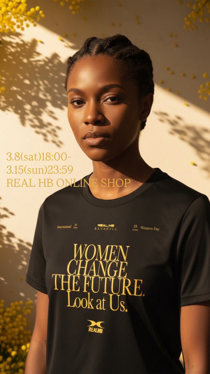国際女性デーに合わせたオリジナルアイテムを受注販売します🌼

3.8(sat)18:00-3.15(sun)23:59

REAL HB ONLINE SHOP