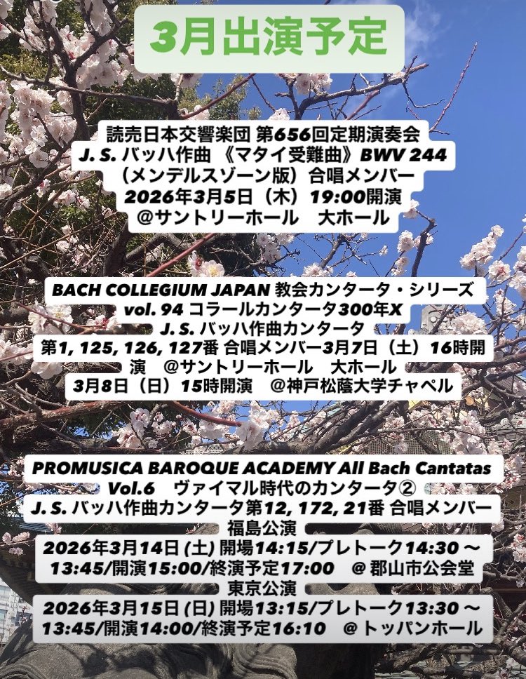 Aiko Sakurai 櫻井愛子/Soprano tweet media