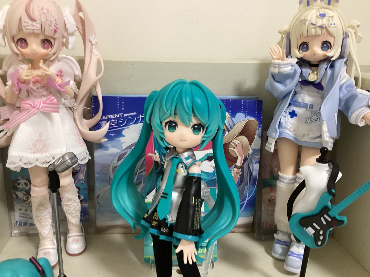 f15601's tweet photo. #初音ミク好きと繋がりたい
#ボカロ好きと繋がりたい
初タグ失礼🏷️
ミク廃台湾人です！✨
主にねんどろいど、フィギュアドール、ふわぷちなど色んなミクが大好きです！イラストも描きます！
他にもブラインドドールとか色々好きです！
よろしくお願いします！ https://t.co/fAe14MXL1e
