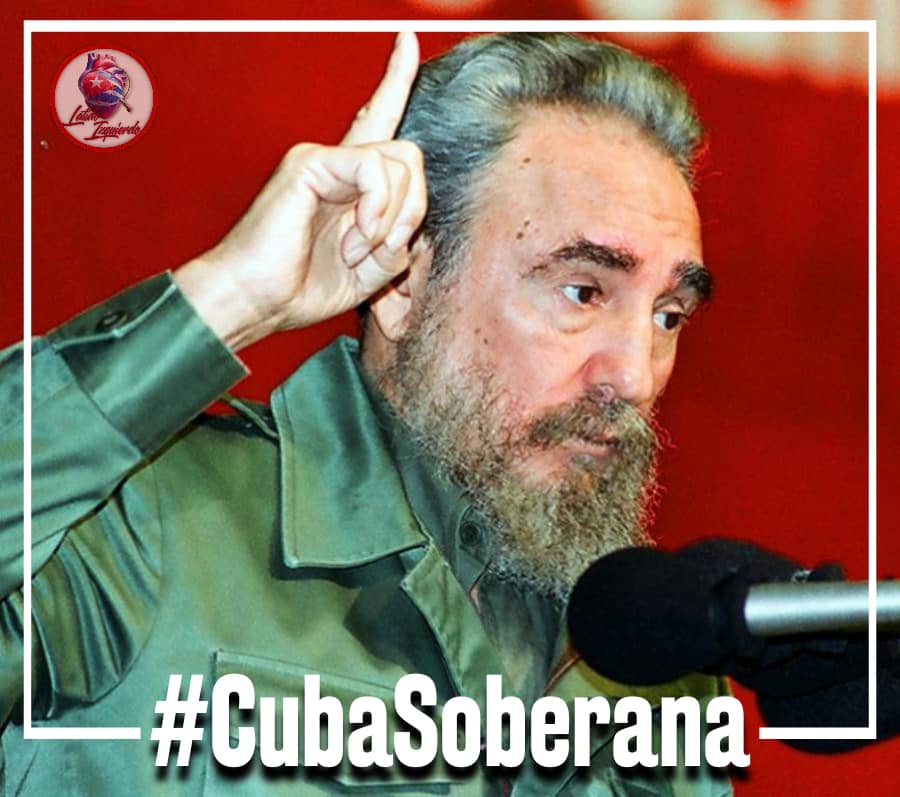 🫡 "Latiendo con Fidel" 🇨🇺

🗣️ "[...] si nosotros hubiéramos cedido una sola vez a las exigencias imperialistas, la Revolución cubana no existiría. Lo que ha frenado a los imperialistas es el heroísmo de nuestro pueblo, el precio que saben que tienen que pagar".

✊ #CubaSoberana