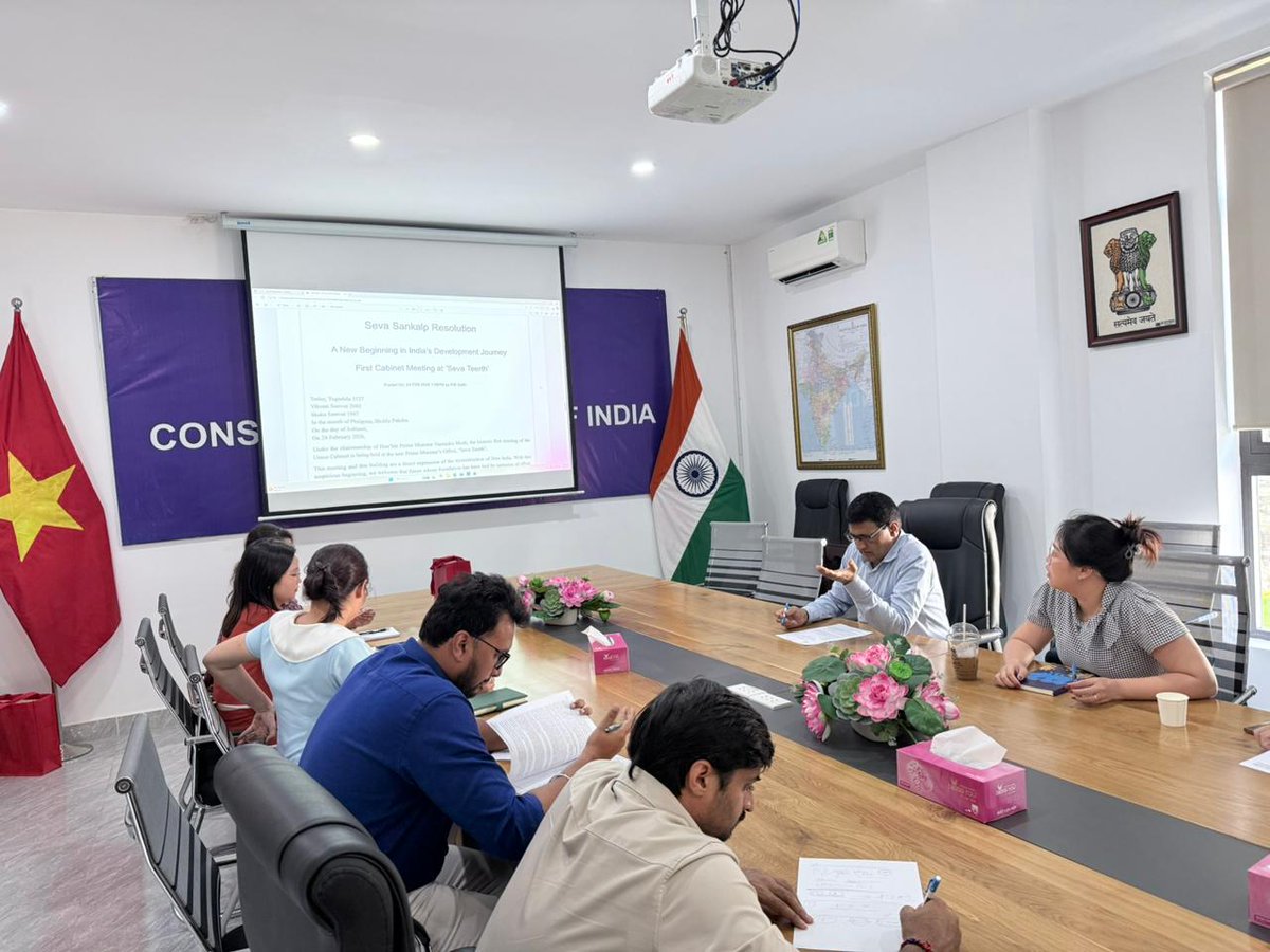 India in HCMC tweet media