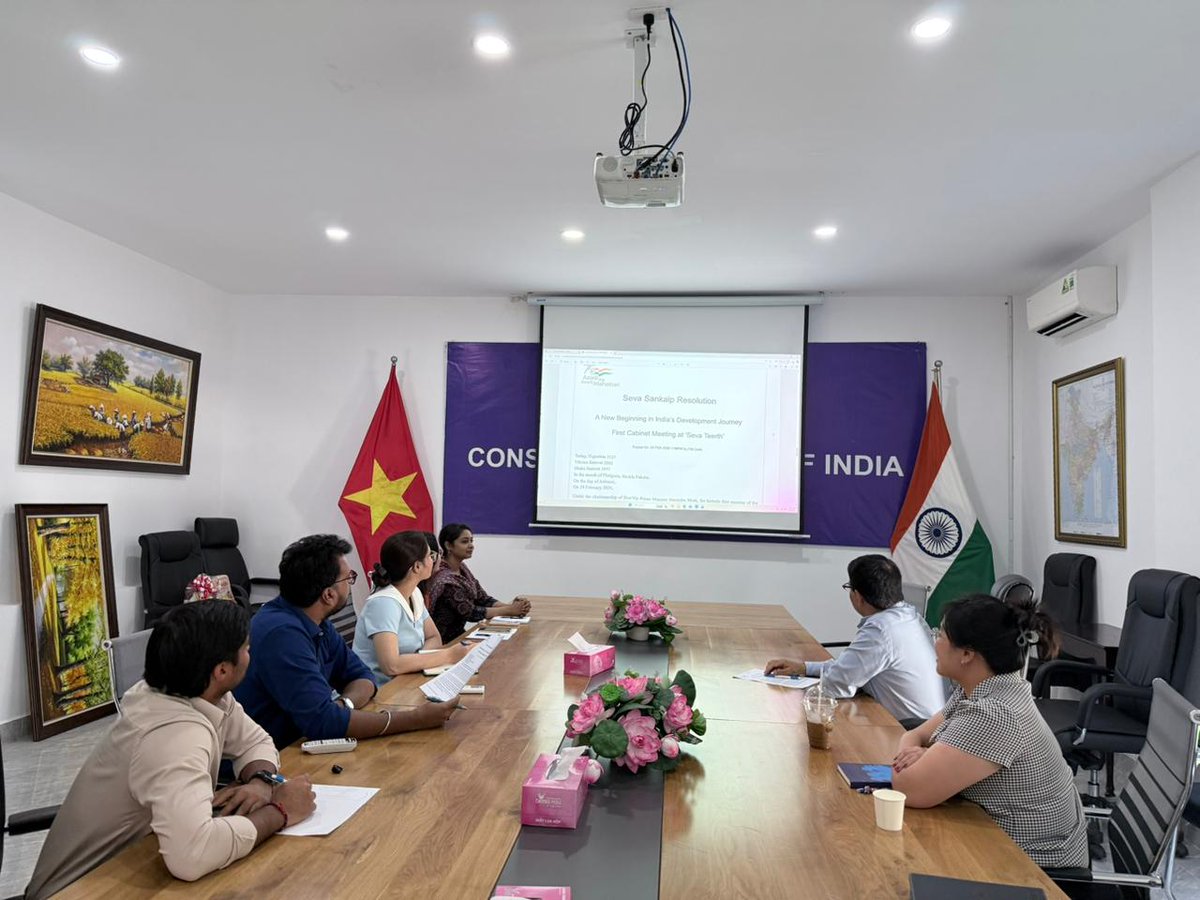 India in HCMC tweet media