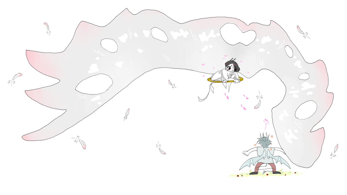 Devil x comically large winged Angel

#ivantill #tillivan