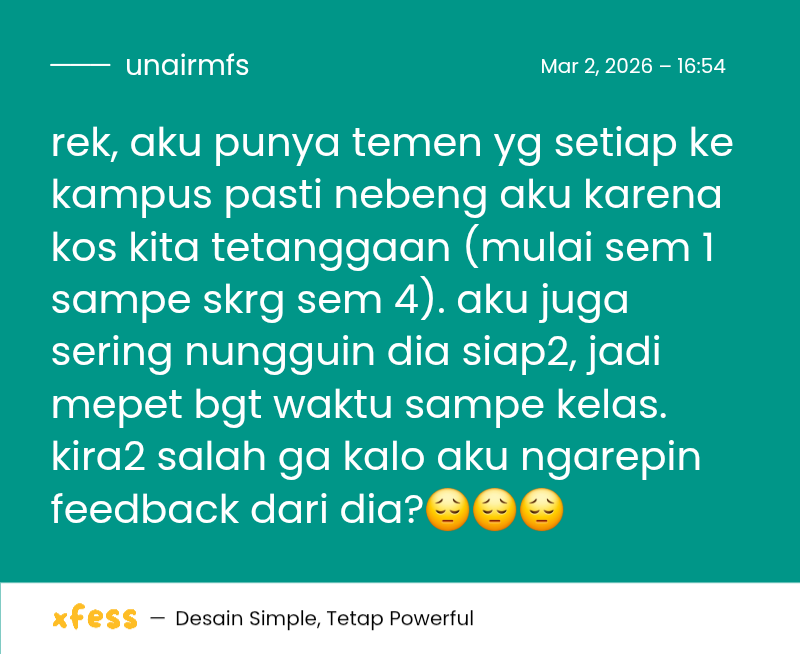 UNAIR MENFESS (SEMUA BISA KIRIM MENFESS!) tweet media