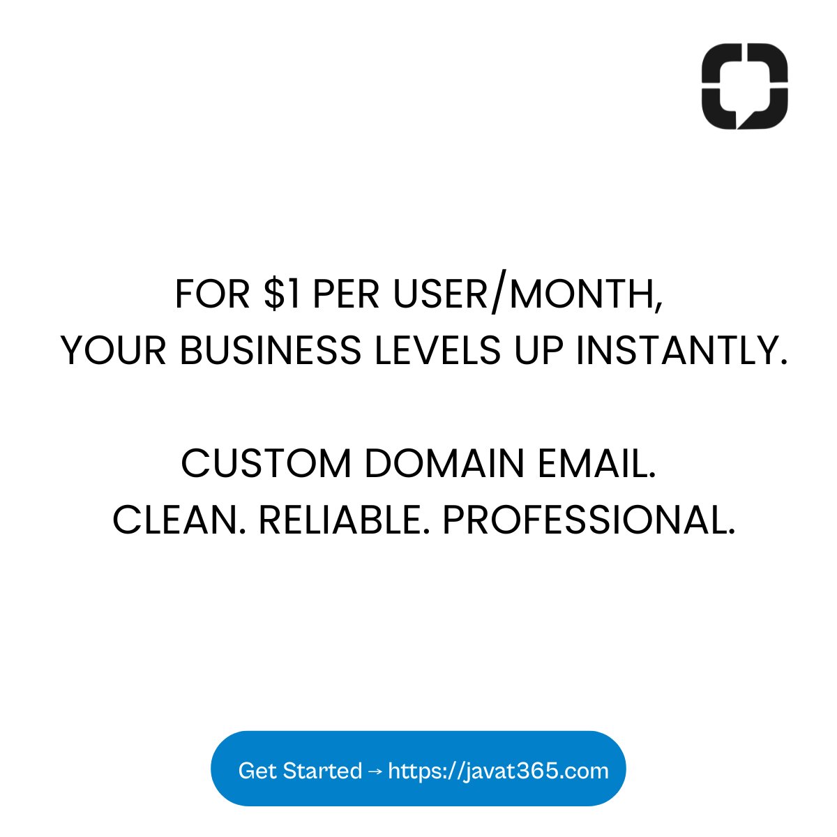 javat_365's tweet photo. The $1 Decision. Some upgrades are complicated. This isn’t one. 

#SmallBusinessUpgrade #SaaSTools #EntrepreneurGrowth #ProfessionalEmail #StartupStack https://t.co/C33ZQVMOa7