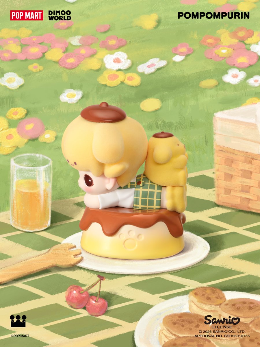 DIMOO WORLD × ポムポムプリン ビッグサイズ DIMOO WORLD × ポムポムプリン ビッグサイズ 【公式通販】
