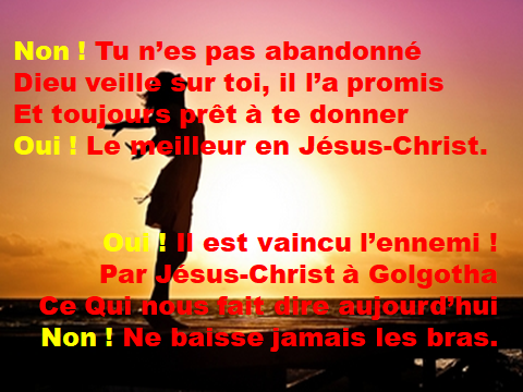 yvesprigent2's tweet photo. Psaume 23 v 6 :
« Oui, le bonheur et la grâce m’accompagneront tous les jours de ma vie, et j’habiterai dans la maison de l’Éternel jusqu’à la fin de mes jours ».
https://t.co/AwW9ybcdgN https://t.co/BATsmejVNz